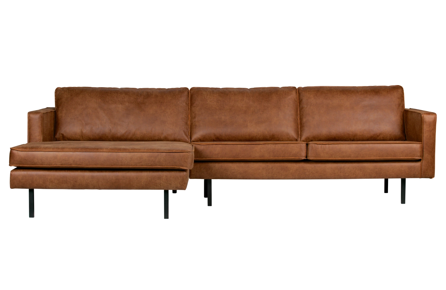 Rent a Sofa chaise longue Rodeo left (cognac)? Rent at KeyPro furniture rental!