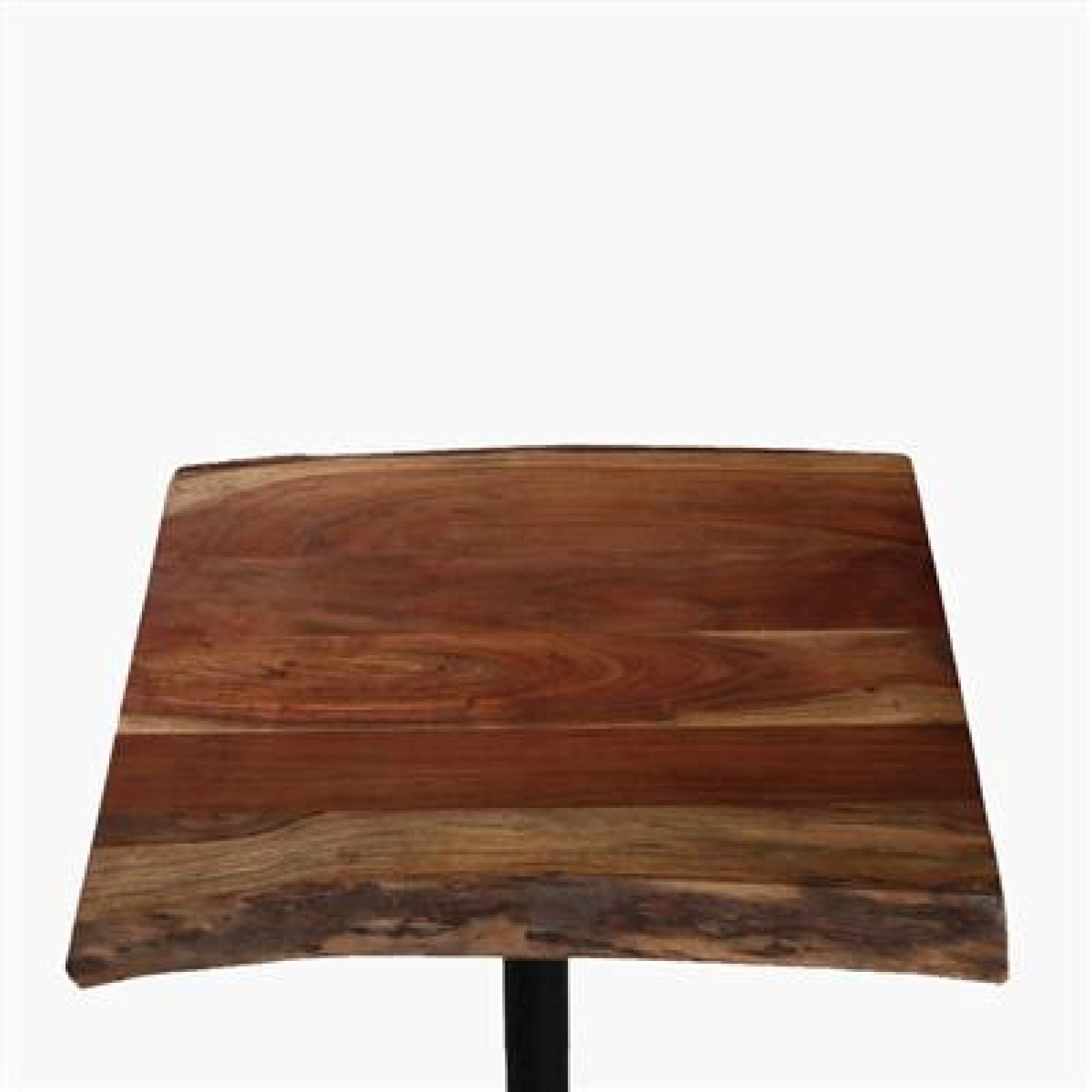 Rent a Dining table Acacia wood curved (brown)? Rent at KeyPro furniture rental!