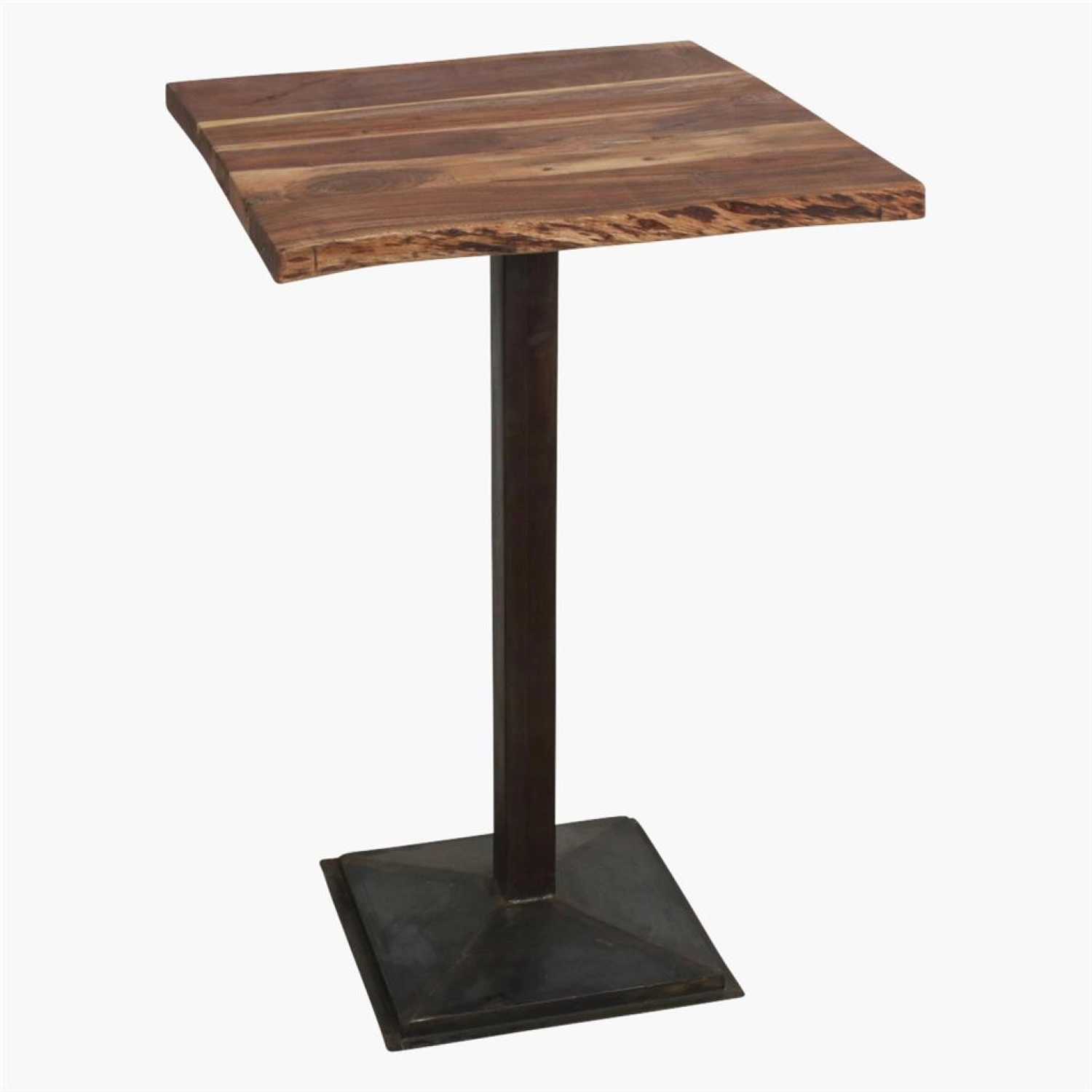 Rent a Dining table Acacia wood curved (brown)? Rent at KeyPro furniture rental!