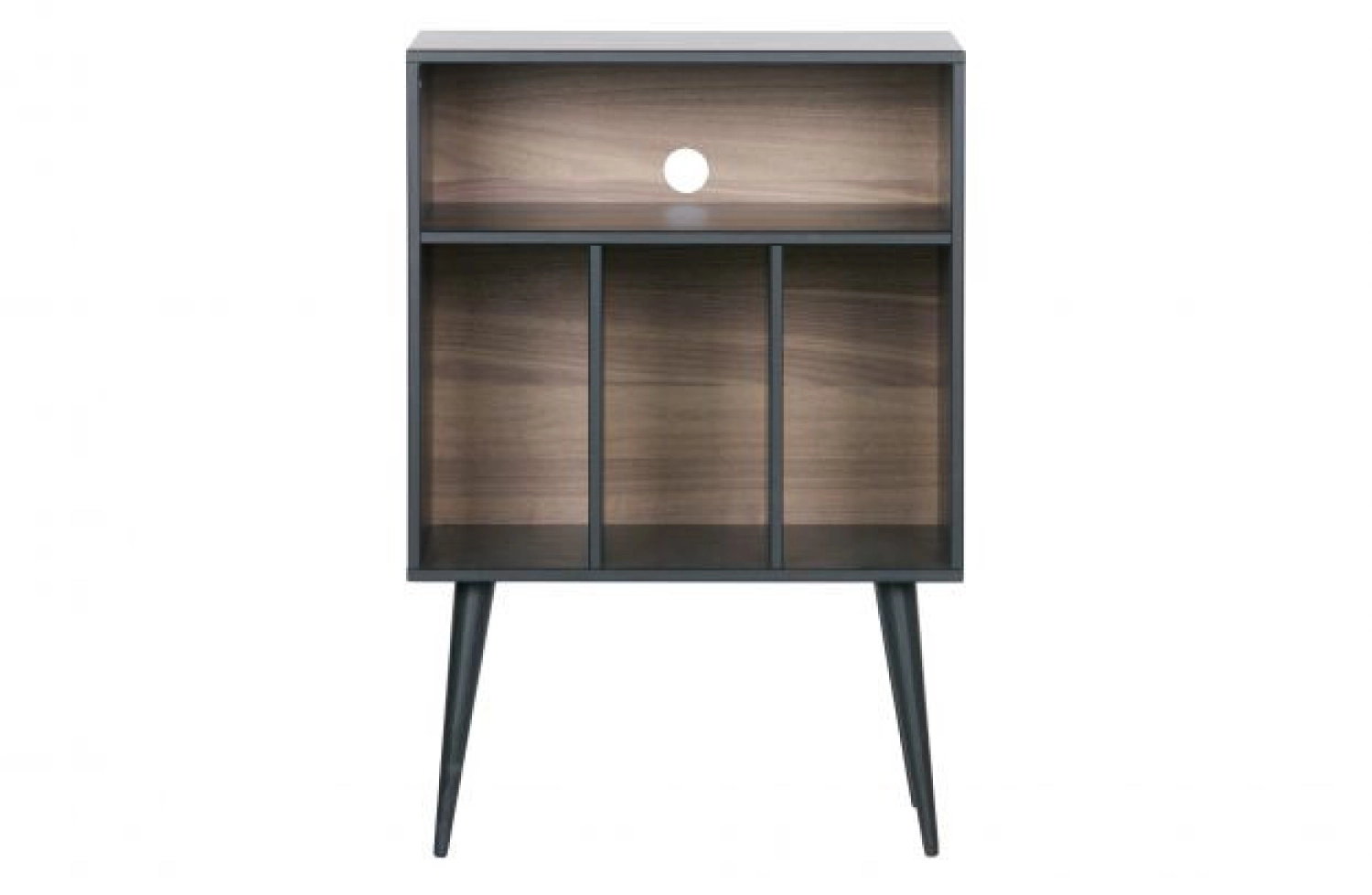 Rent a Cupboard James (black/walnut)? Rent at KeyPro furniture rental!