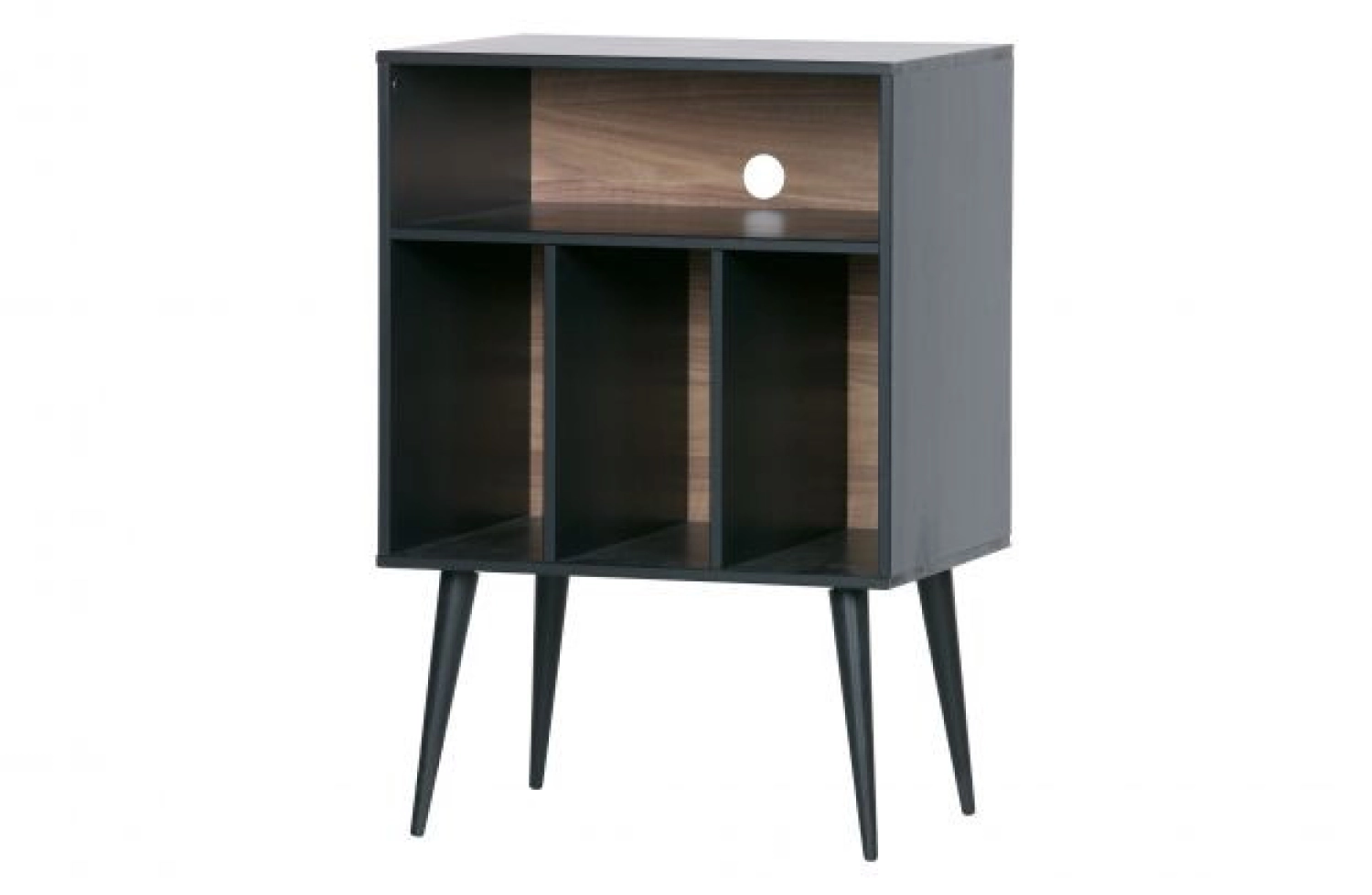 Rent a Cupboard James (black/walnut)? Rent at KeyPro furniture rental!