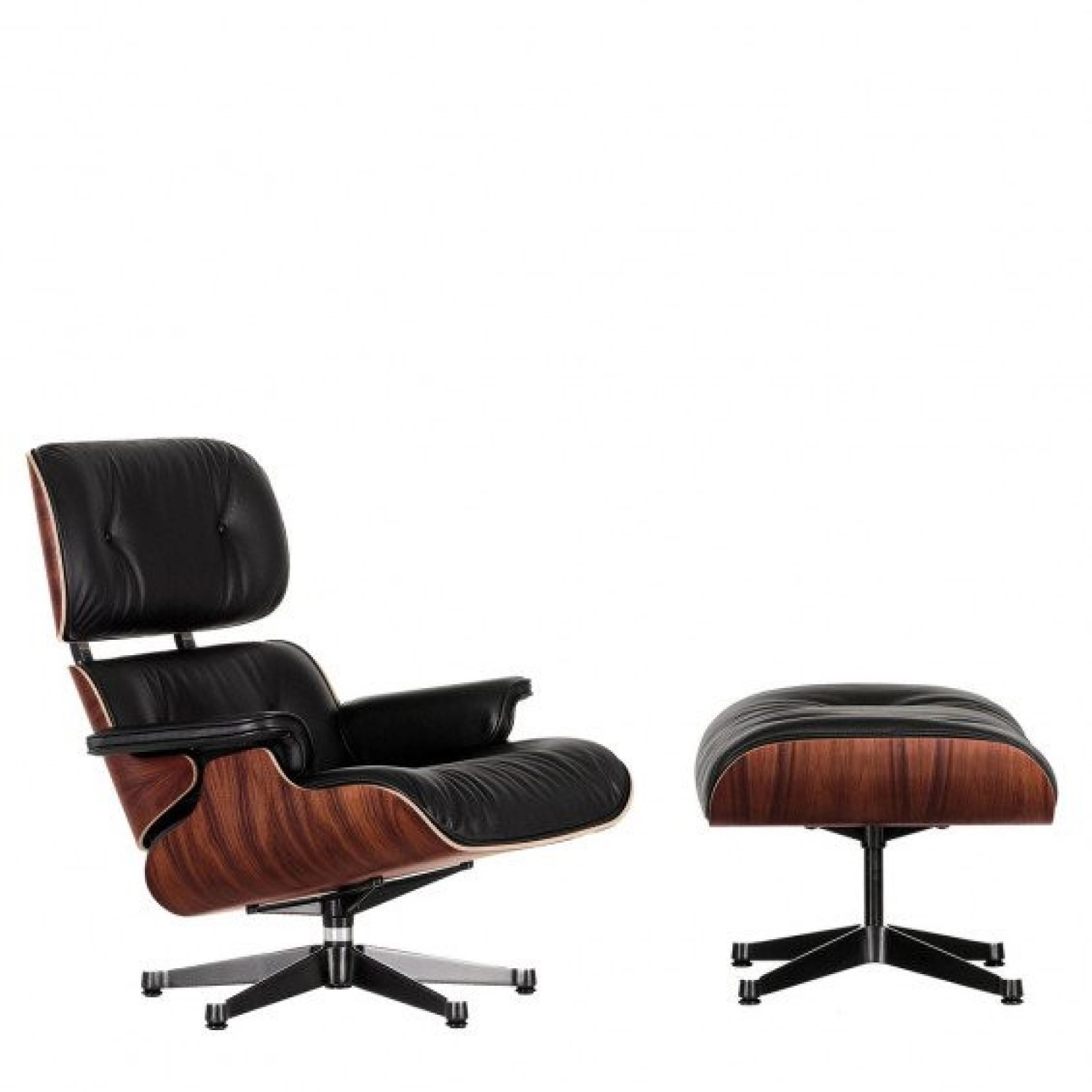 Rent a Lounge chair Eames Ottoman (black)? Rent at KeyPro furniture rental!