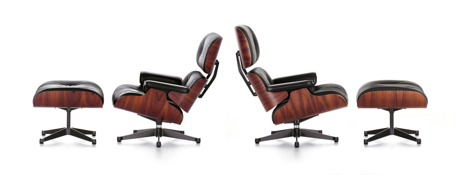 Rent a Lounge chair Eames Ottoman (black)? Rent at KeyPro furniture rental!