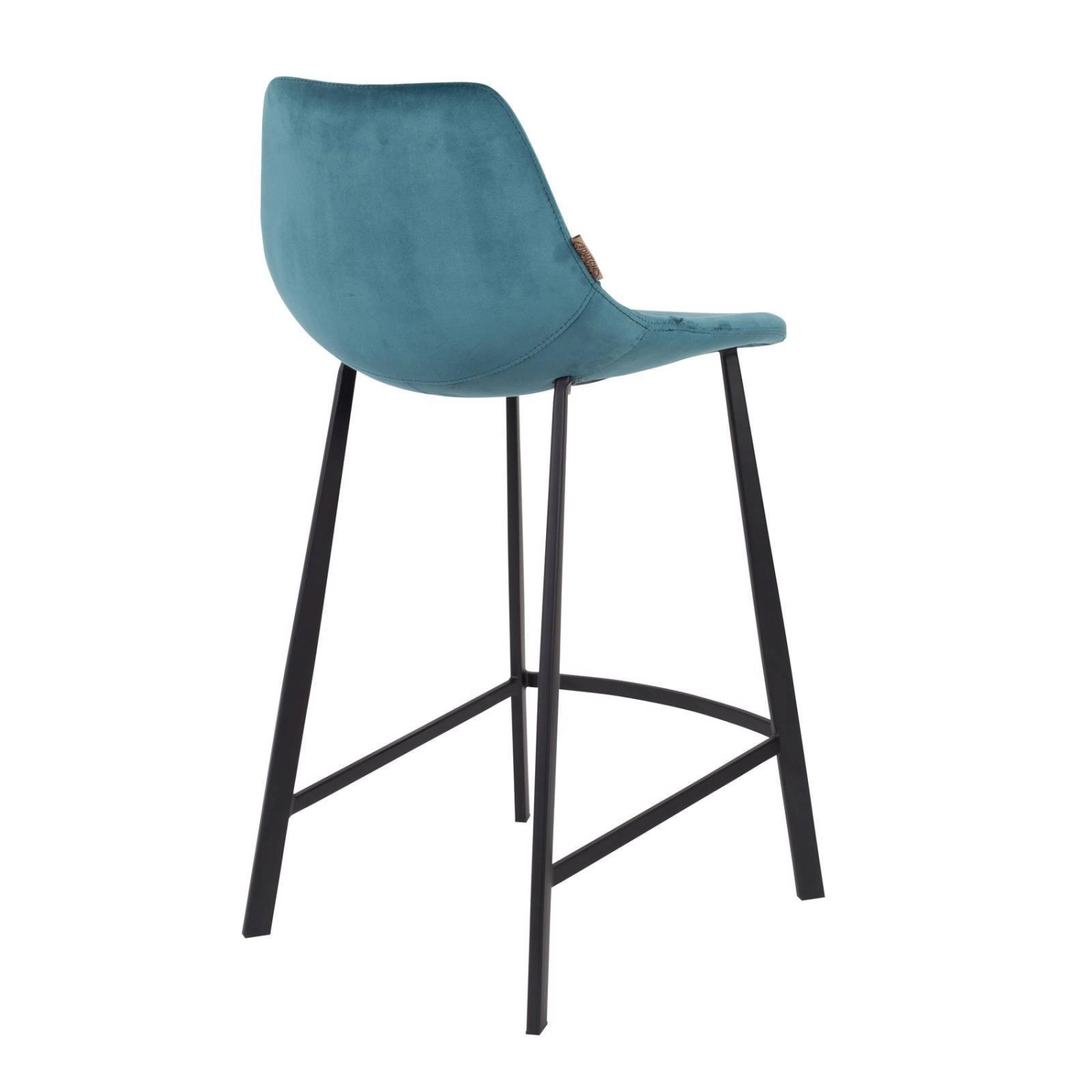 Rent a Barstool Franky velvet (petrol)? Rent at KeyPro furniture rental!