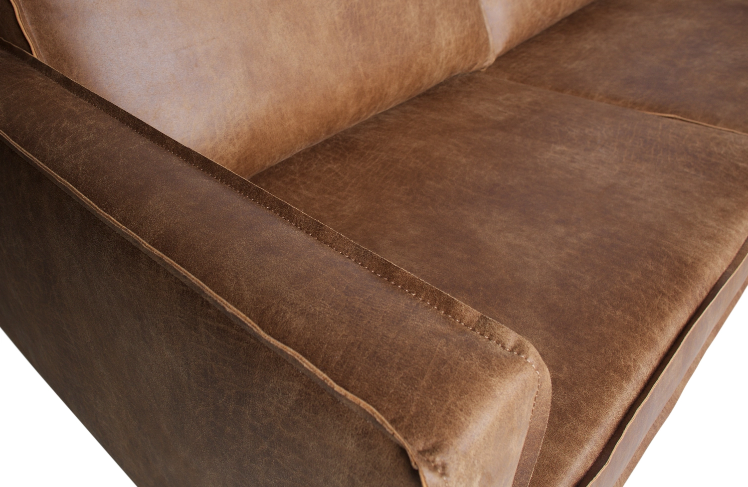 Rent a Cornersofa Rodeo right  (cognac)? Rent at KeyPro furniture rental!