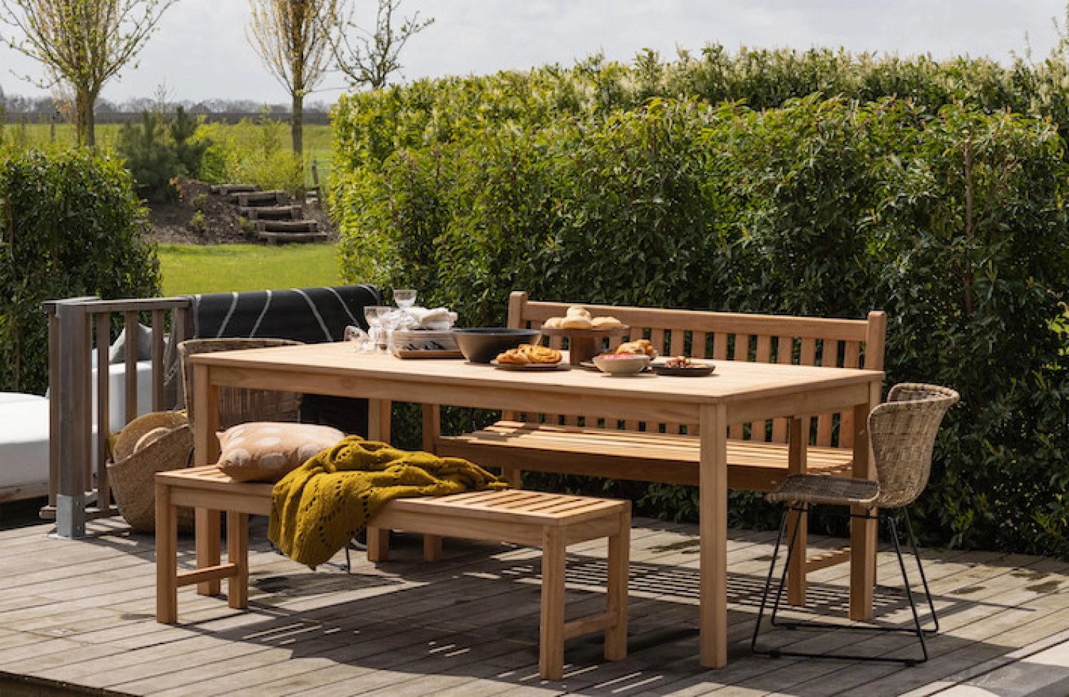 Huur je Tuinbank Jisse bij KeyPro! Tuinbank Jisse huren? Huur bij KeyPro meubelhuur!
