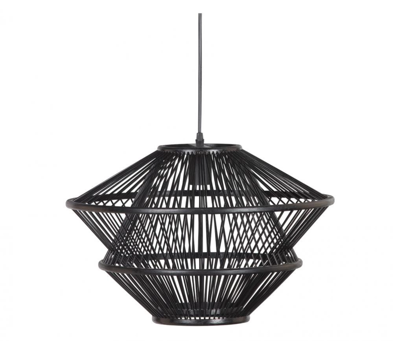 Rent a Pendant Lamp Bamboo (black)? Rent at KeyPro furniture rental!