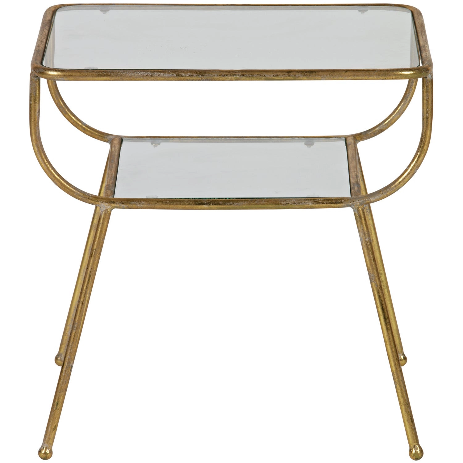 Rent a Glossy Round Cabinet Metal Antique Brass? Rent at KeyPro furniture rental!