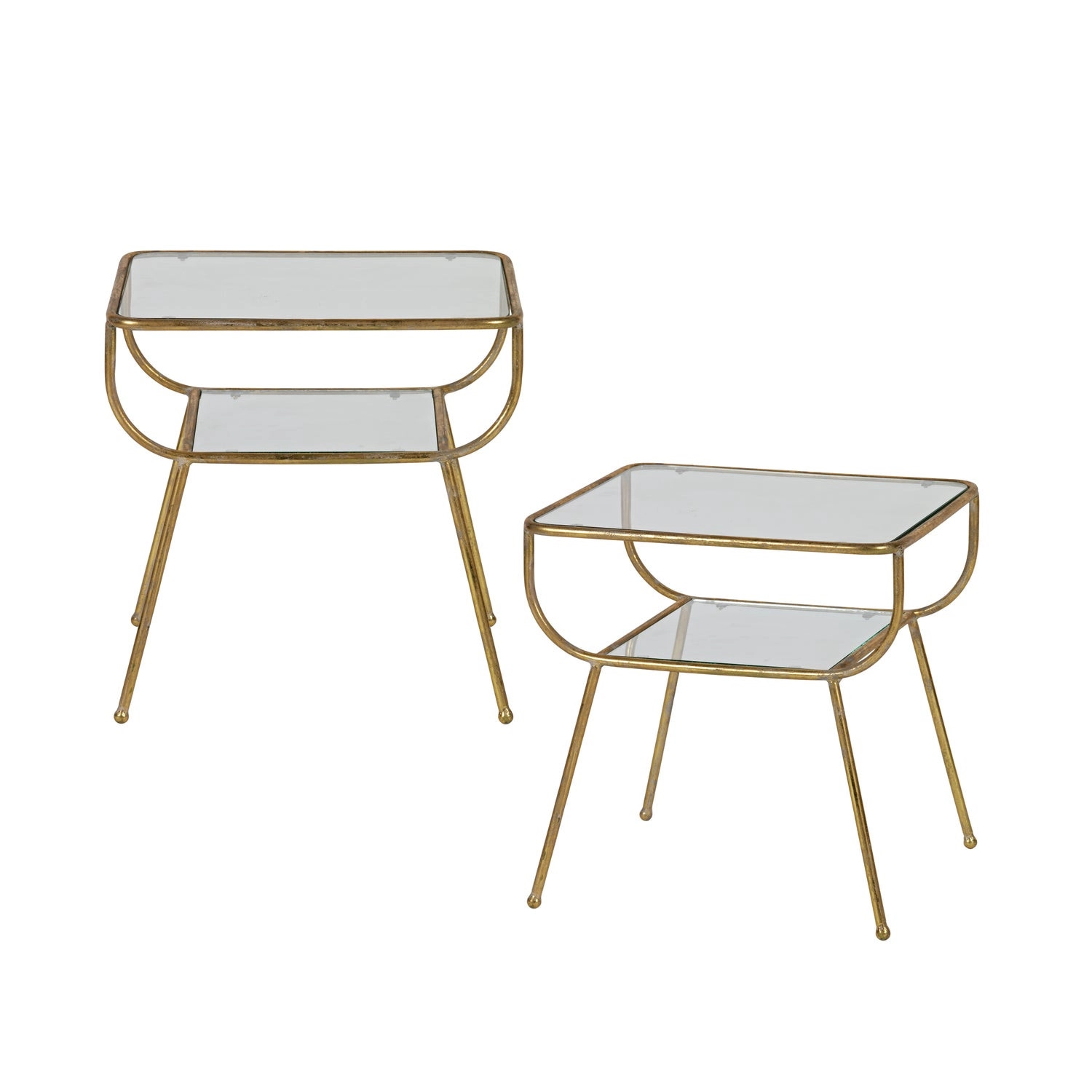 Rent a Glossy Round Cabinet Metal Antique Brass? Rent at KeyPro furniture rental!