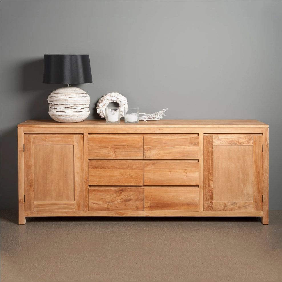 Dressoir Corona (naturel) huren? Huur bij KeyPro meubelhuur!