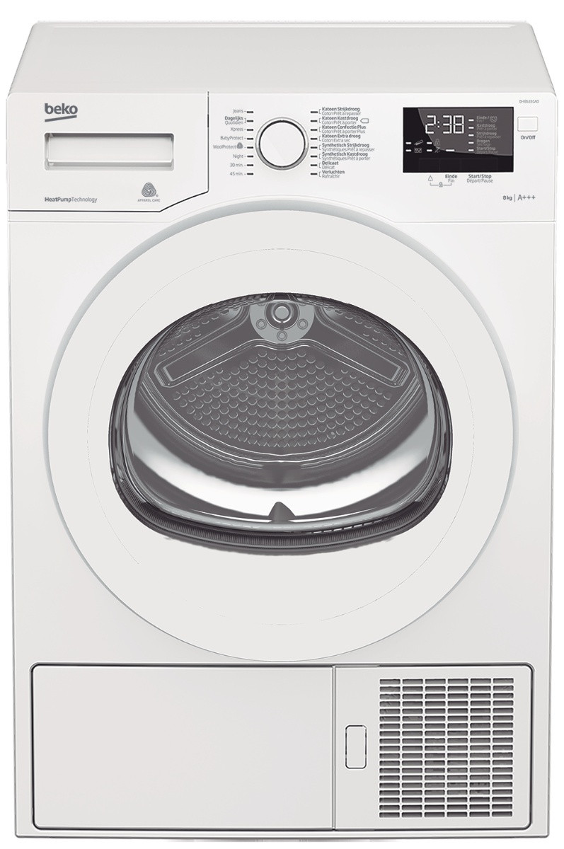 Rent a Tumble dryer 8 kg (white)? Rent at KeyPro furniture rental!