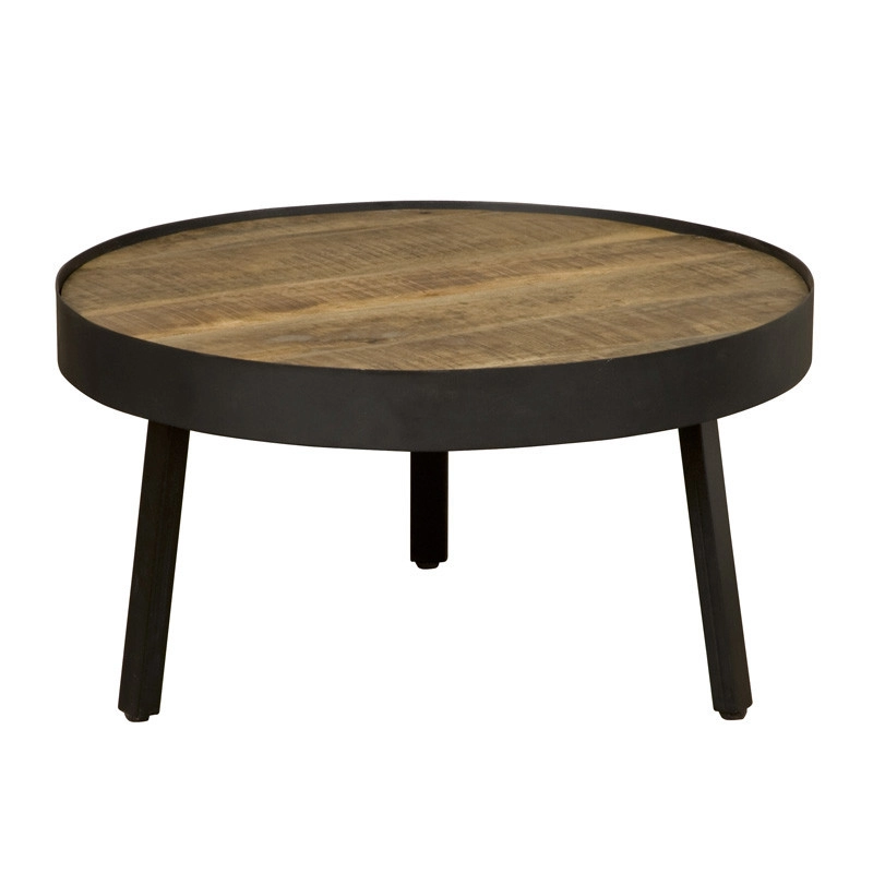 Salontafel rond (mangohout) huren? Huur bij KeyPro meubelhuur!
