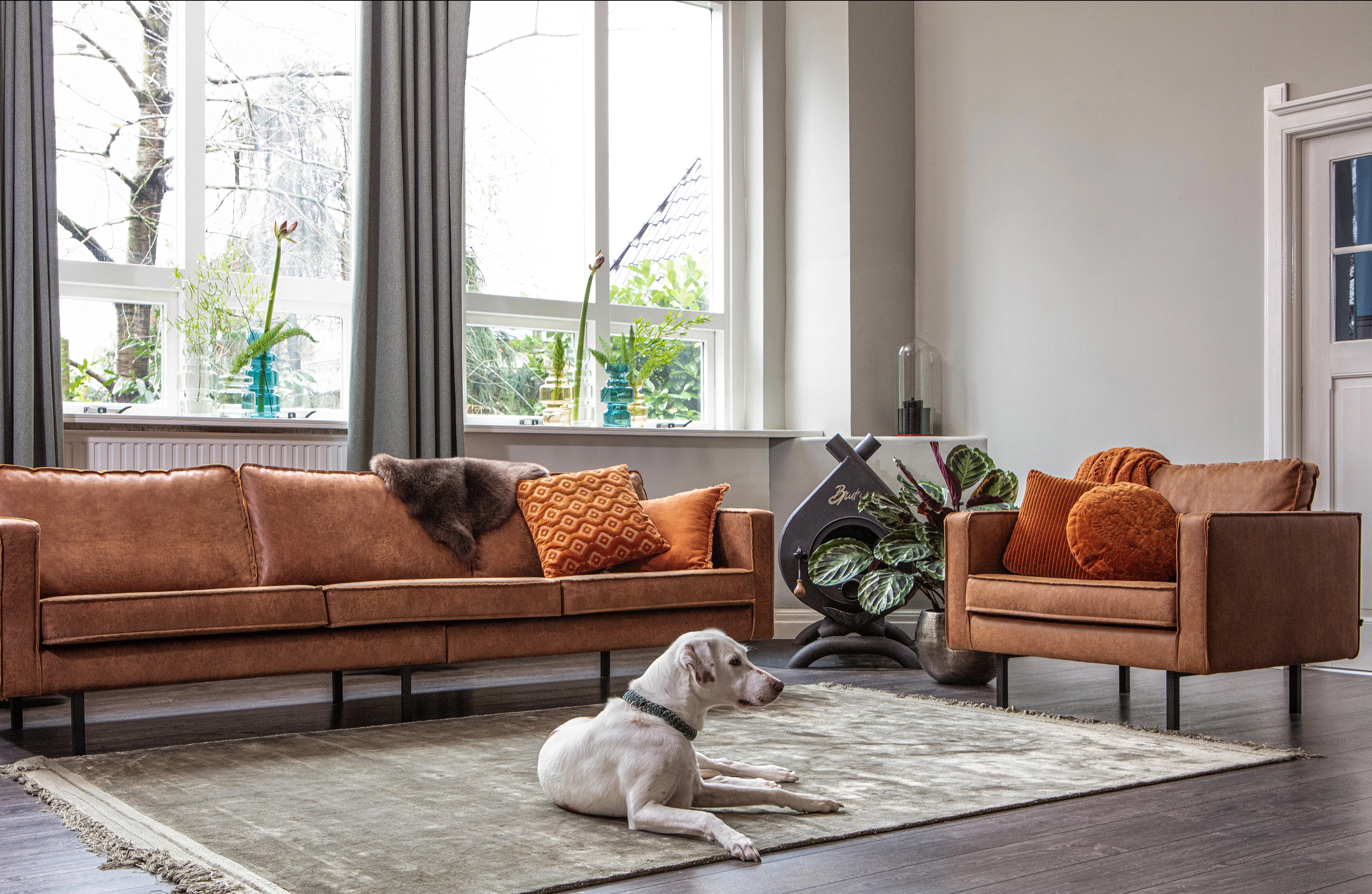 Sessel Rodeo (Cognac) mieten? Mieten Sie bei KeyPro Möbelverleih!