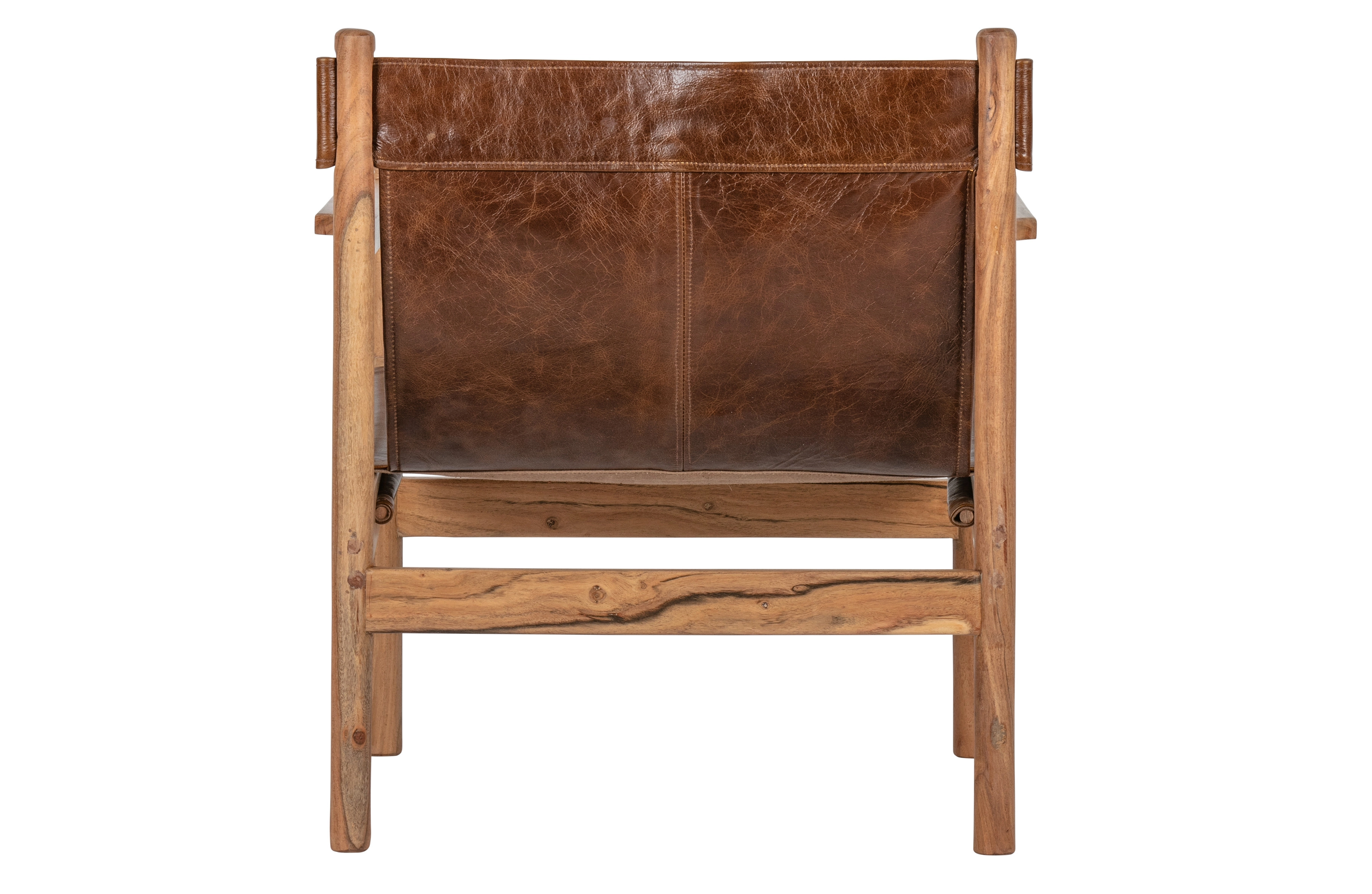 Fauteuil Chill echt leer (bruin) huren? Huur bij KeyPro meubelhuur!