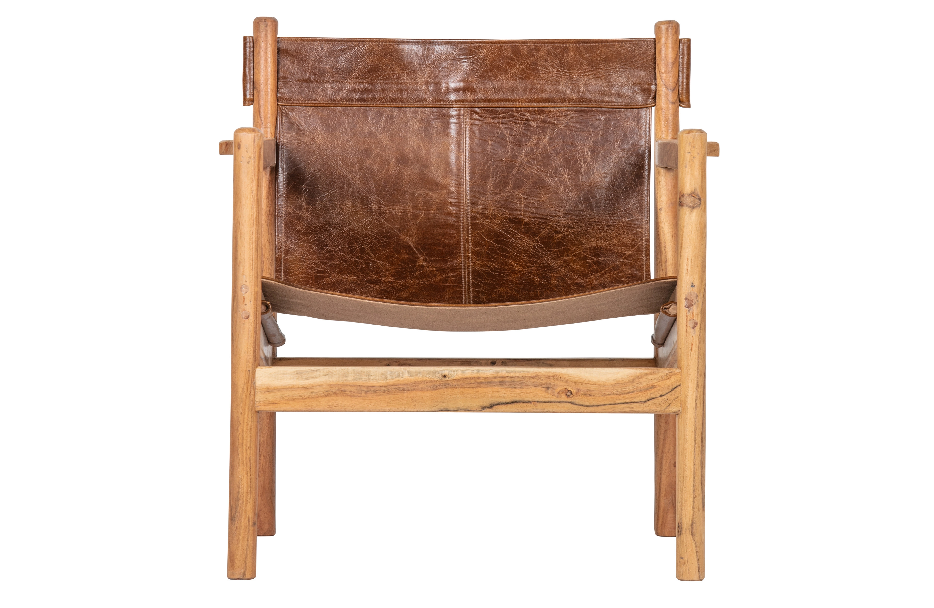 Fauteuil Chill echt leer (bruin) huren? Huur bij KeyPro meubelhuur!