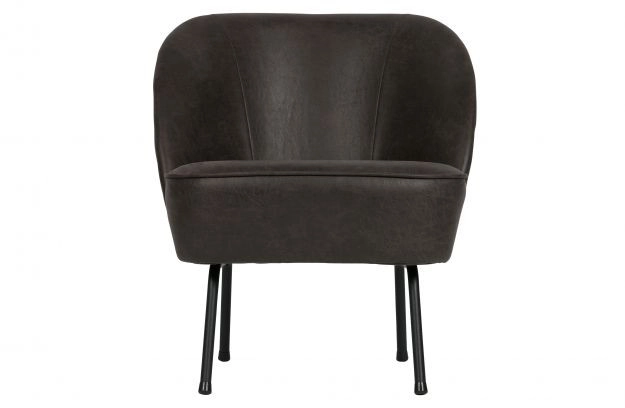 Fauteuil Vogue leer (zwart) huren? Huur bij KeyPro meubelhuur!