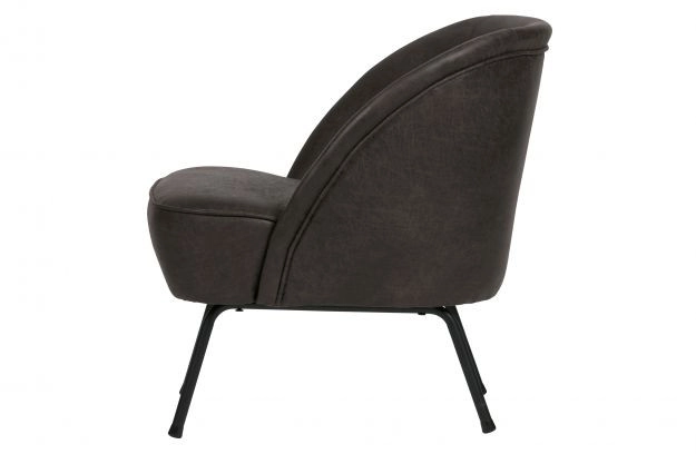 Fauteuil Vogue leer (zwart) huren? Huur bij KeyPro meubelhuur!