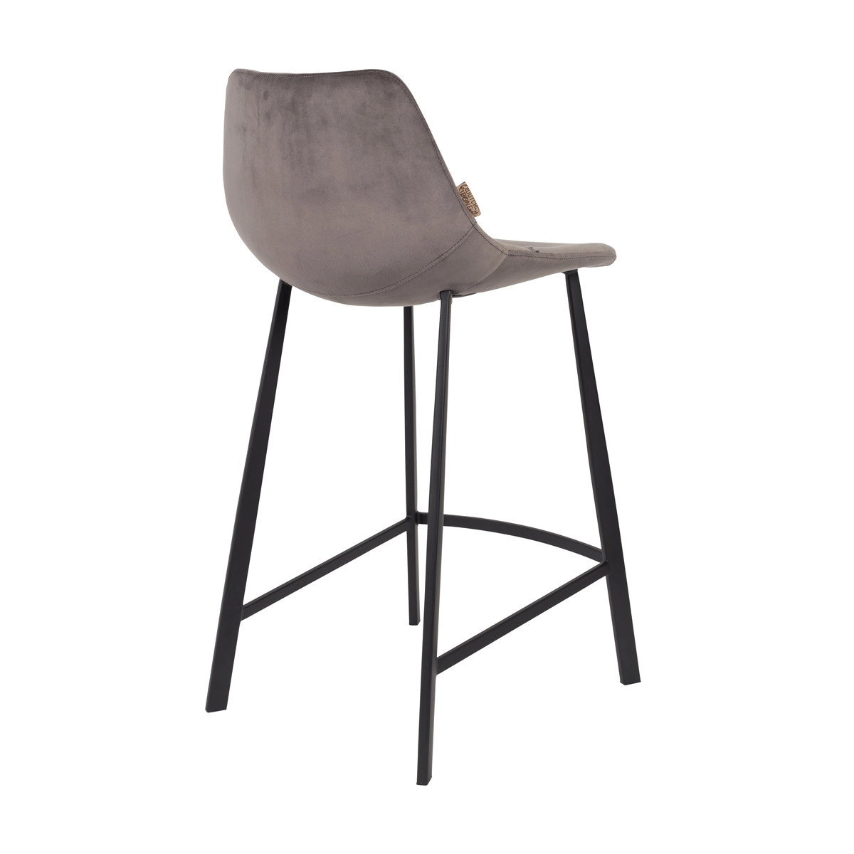 Barhocker Franky Samt (grau) mieten? Mieten Sie bei KeyPro Möbelverleih!