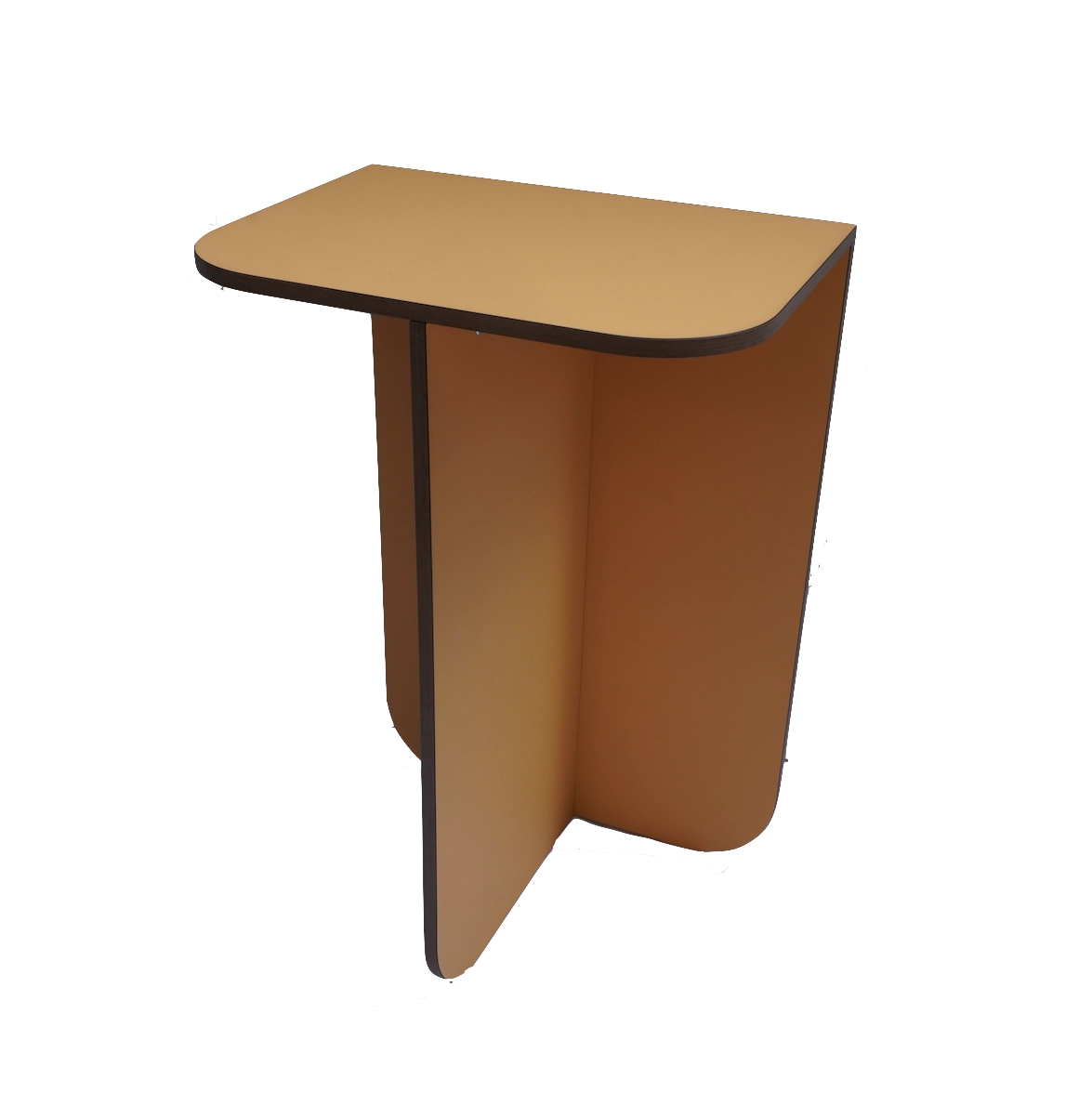 Rent a Bedside table Occony Circular (ocher)? Rent at KeyPro furniture rental!