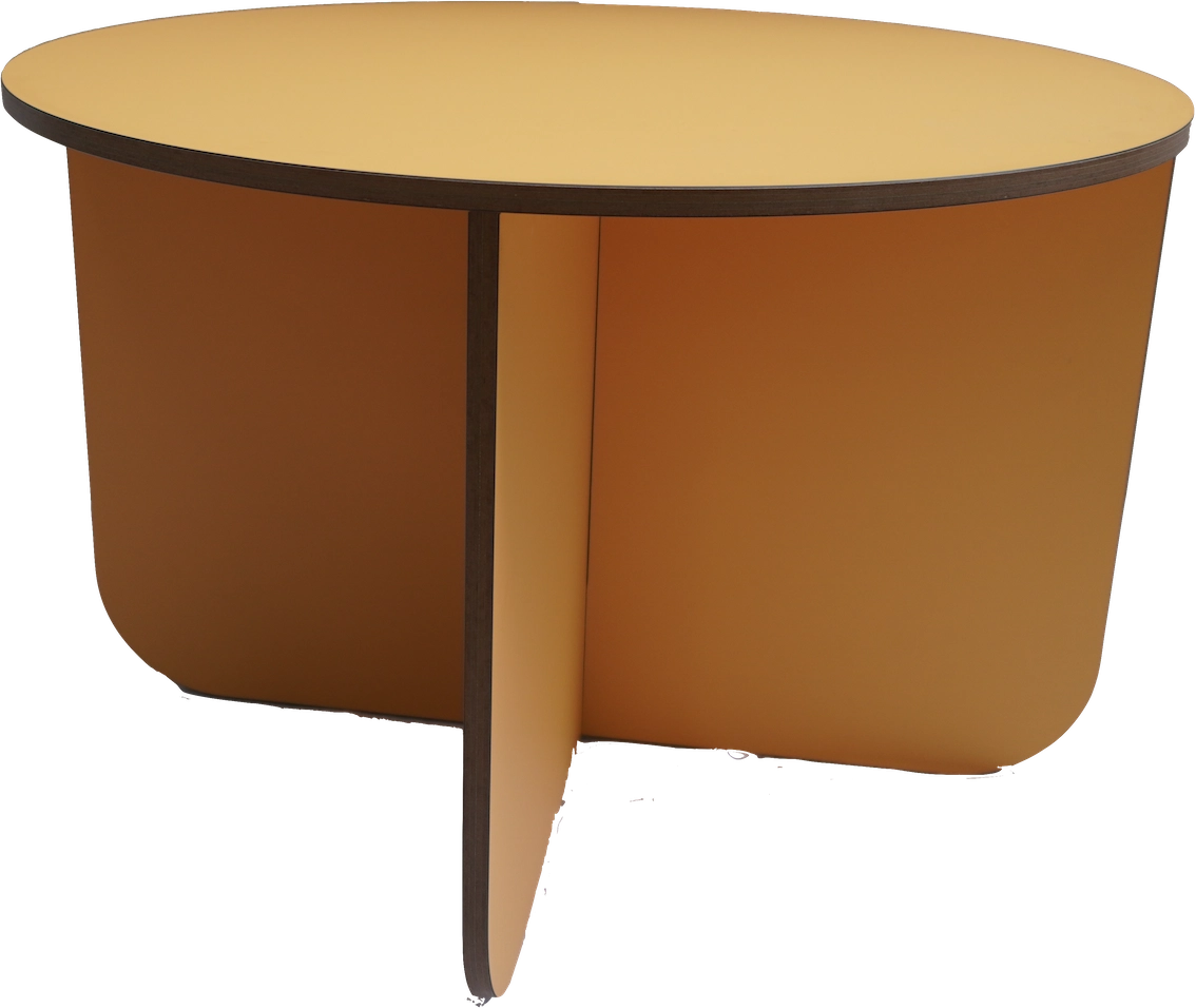 Rent a Side table Occony Circular (yellow)? Rent at KeyPro furniture rental!