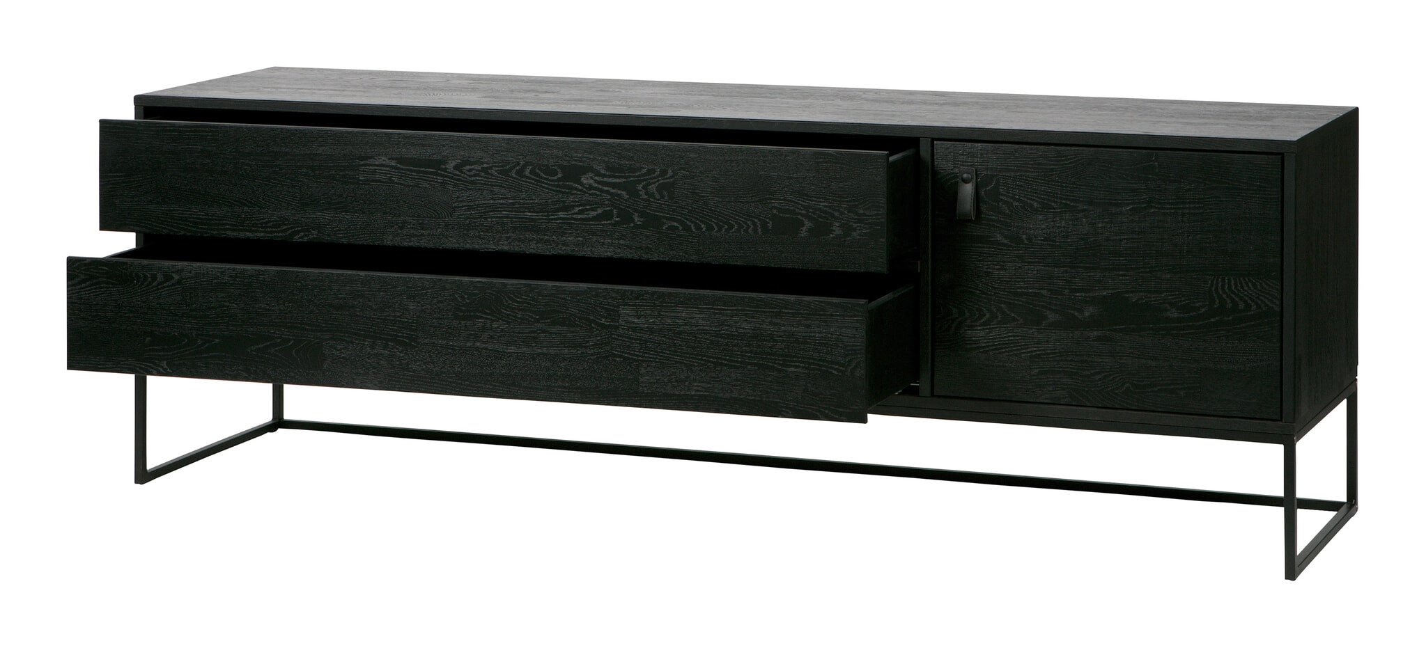 Rent a TV sideboard Silas (Black)? Rent at KeyPro furniture rental!