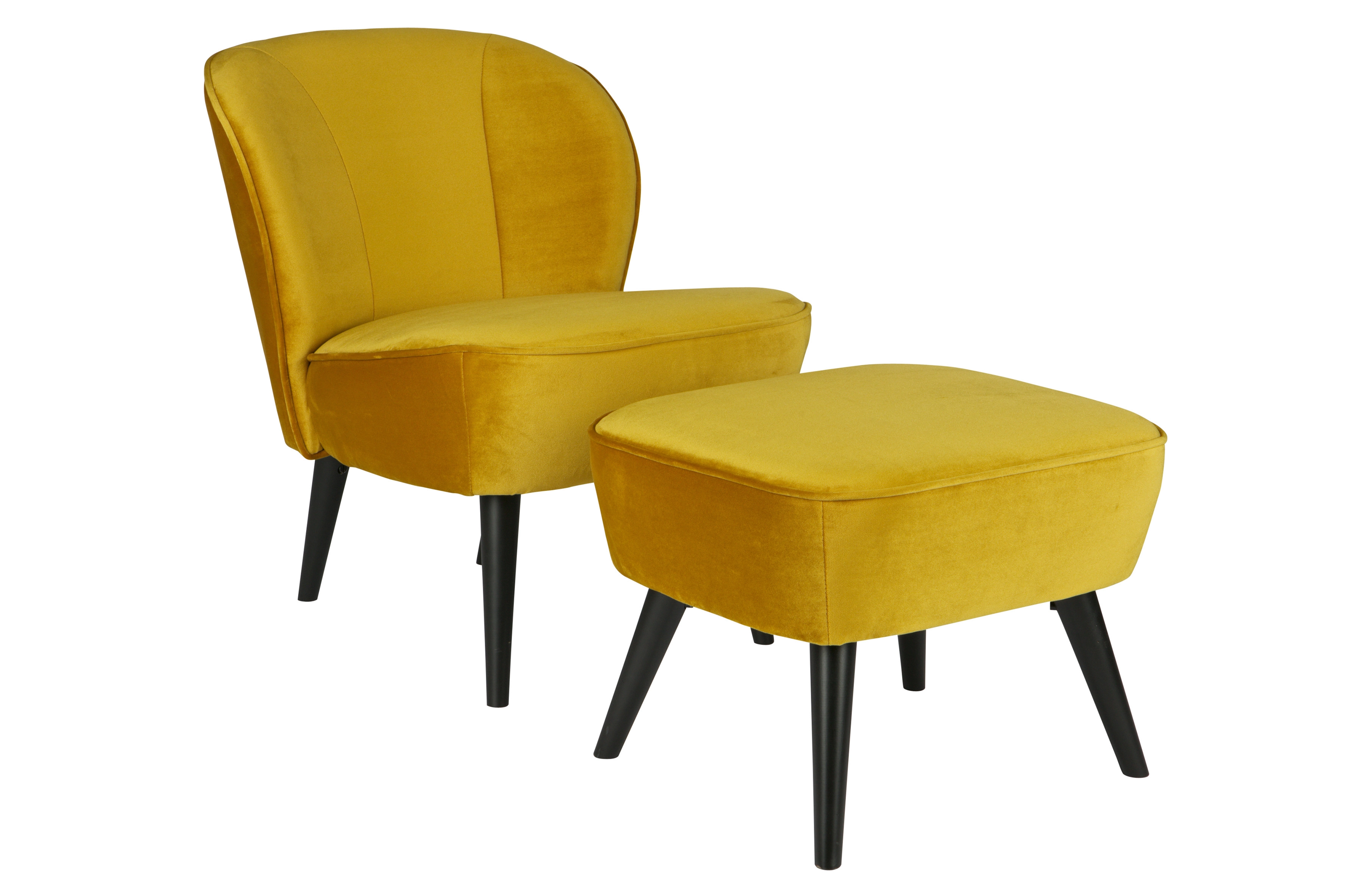 Rent a Armchair Sara velvet (ochre)? Rent at KeyPro furniture rental!