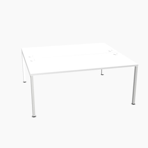 Bureau Ogi Y Dubbel 140x161 (wit) huren? Huur bij KeyPro meubelhuur!