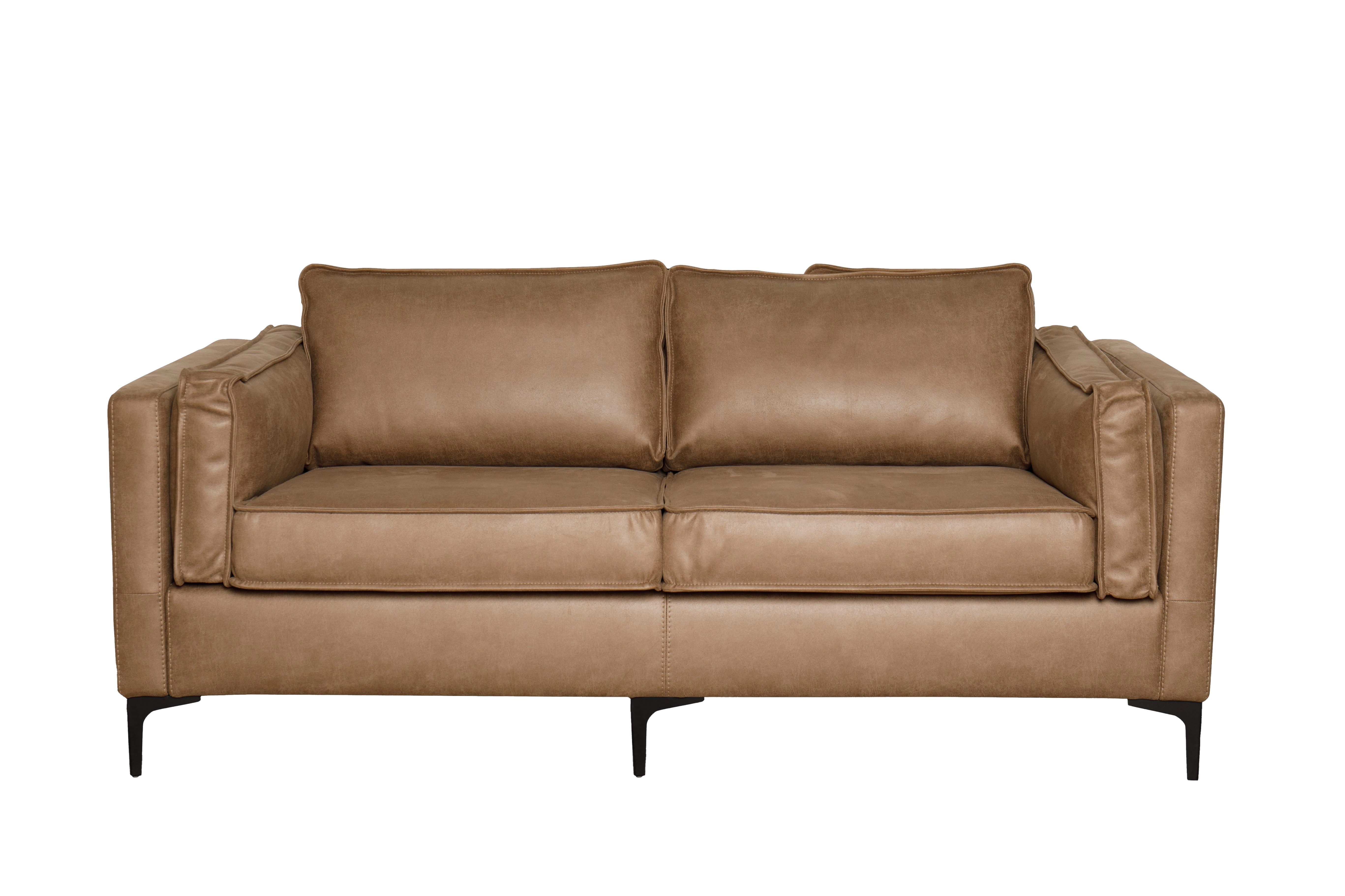 Rent a Sofa 2 seater (liver)? Rent at KeyPro furniture rental!