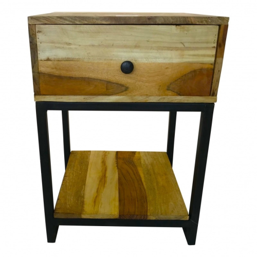 Rent a Bedside table (natural)? Rent at KeyPro furniture rental!