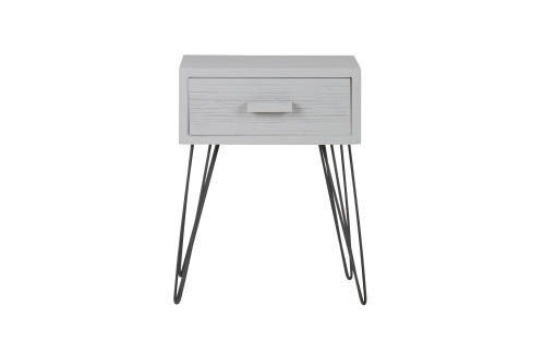 Rent a Nightstand Tim (grey)? Rent at KeyPro furniture rental!