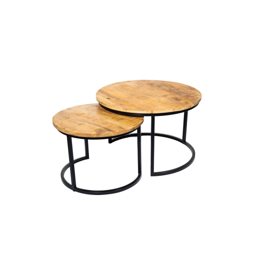 Rent a Side tables set v2 (wood)? Rent at KeyPro furniture rental!