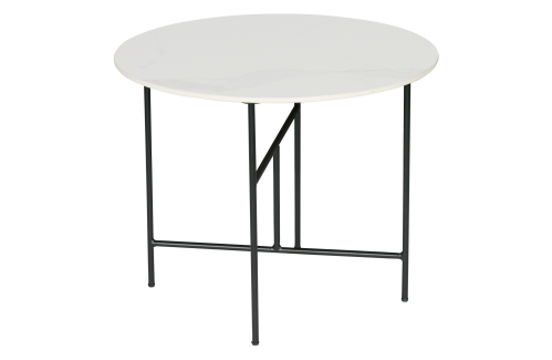 Rent a Side table Vida marble 48XØ60 (white)? Rent at KeyPro furniture rental!