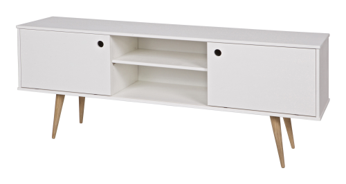 Rent a TV dresser Retro (white)? Rent at KeyPro furniture rental!