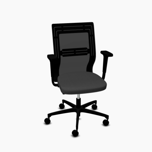 Rent a Office chair Tanya (black)? Rent at KeyPro furniture rental!