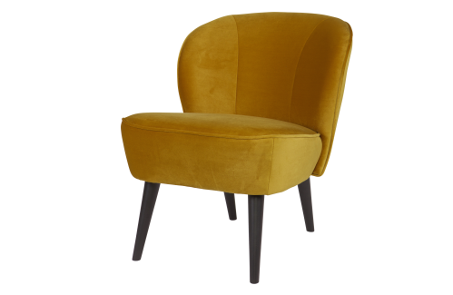 Rent a Armchair Sara velvet (ochre)? Rent at KeyPro furniture rental!