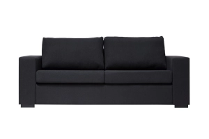 Rent a Sofa 2 seater (black)? Rent at KeyPro furniture rental!