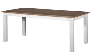 Eettafel Lisa 180cm (wit/grijs) huren? Huur bij KeyPro meubelhuur!