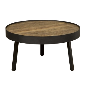 Salontafel rond (mangohout) huren? Huur bij KeyPro meubelhuur!