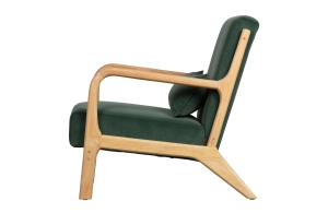 Fauteuil Mark fluweel (groen) huren? Huur bij KeyPro meubelhuur!