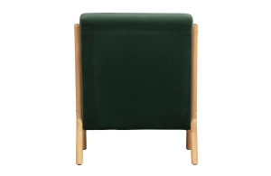 Fauteuil Mark fluweel (groen) huren? Huur bij KeyPro meubelhuur!