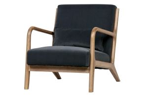 Rent a Armchair Mark velvet (anthracite)? Rent at KeyPro furniture rental!