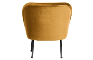 Rent a Armchair Vogue velvet (mustard)? Rent at KeyPro furniture rental!