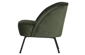 Fauteuil Vogue fluweel (onyx) huren? Huur bij KeyPro meubelhuur!