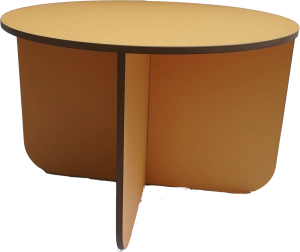 Rent a Side table Occony Circular (yellow)? Rent at KeyPro furniture rental!