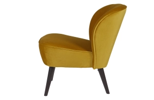 Rent a Armchair Sara velvet (ochre)? Rent at KeyPro furniture rental!