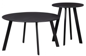 Bijzettafel Fer (zwart) huren? Huur bij KeyPro meubelhuur!