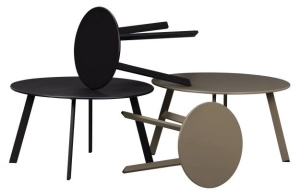 Bijzettafel Fer (zwart) huren? Huur bij KeyPro meubelhuur!